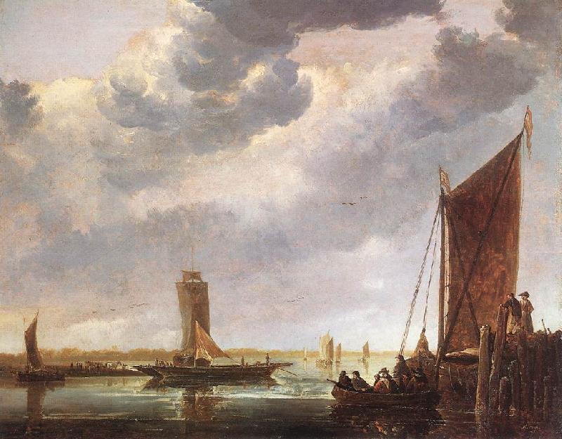 CUYP, Aelbert The Ferry Boat fg China oil painting art